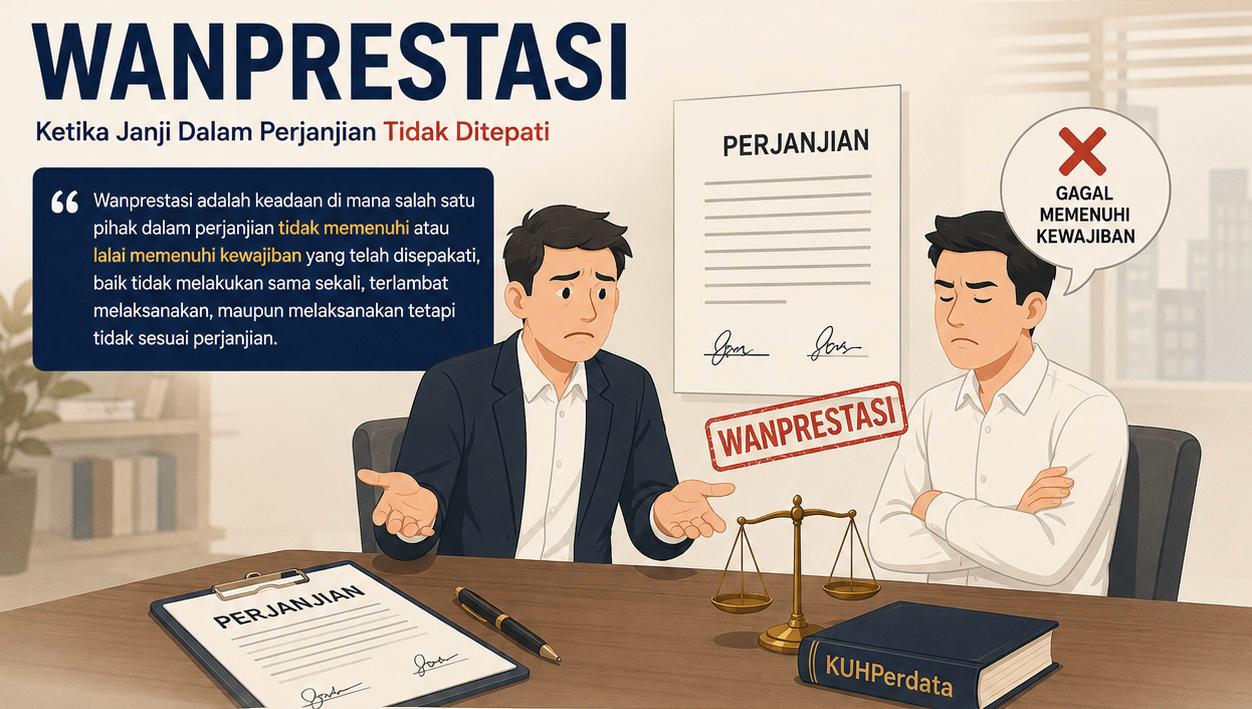Wanprestasi?? pengertian, unsur-unsur dan dasar hukumnya